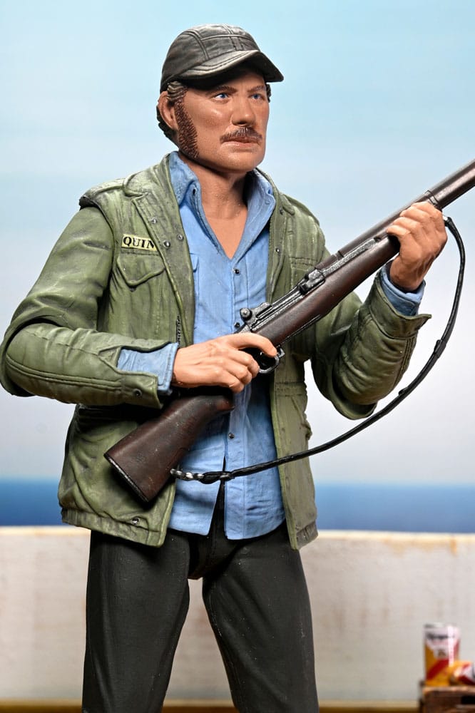 Der weiße Hai Actionfigur Ultimate Sam Quint 50th Anniversary Figure 18 cm