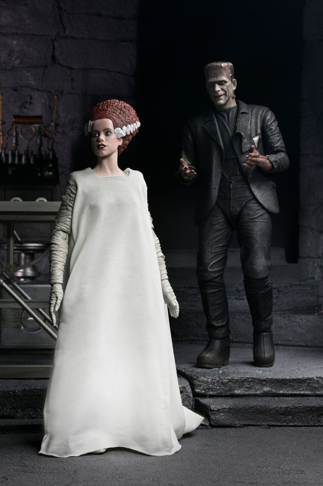 Universal Monsters Actionfiguren 2er-Pack Bride of Frankenstein 90th Anniversary The Monster & His Mate 18 cm