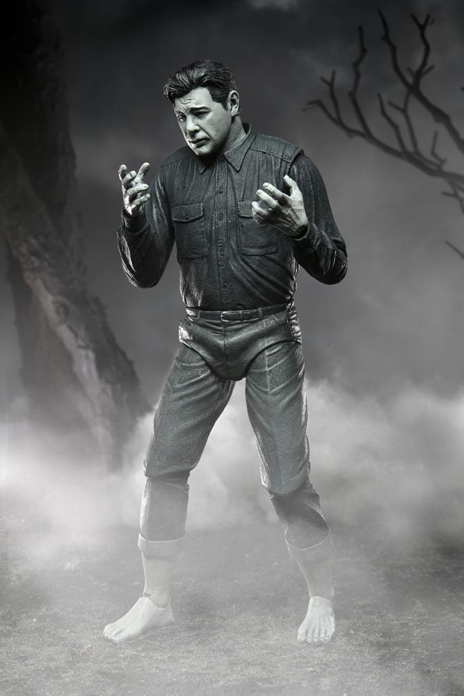 Universal Monsters Actionfigur Ultimate The Wolf Man (Black & White) 18 cm