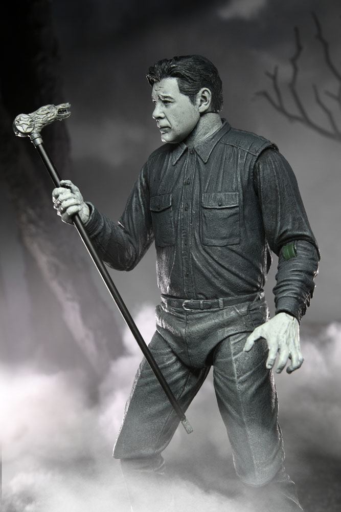 Universal Monsters Actionfigur Ultimate The Wolf Man (Black & White) 18 cm