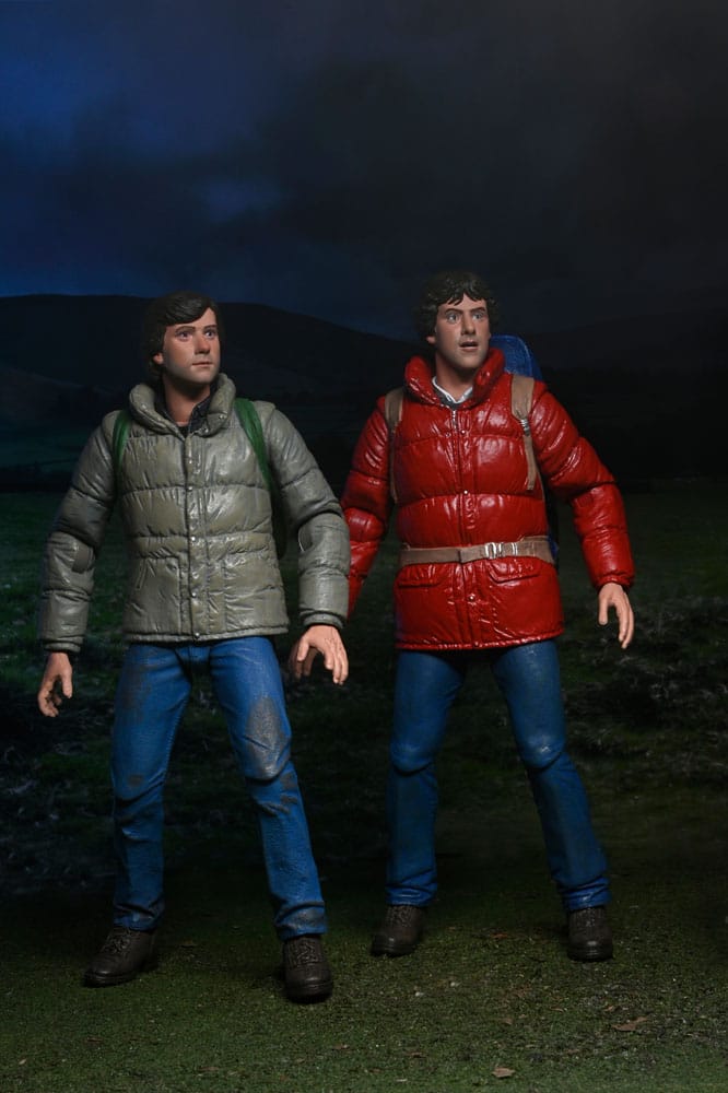 American Werewolf Actionfiguren Doppelpack Jack and David 18 cm