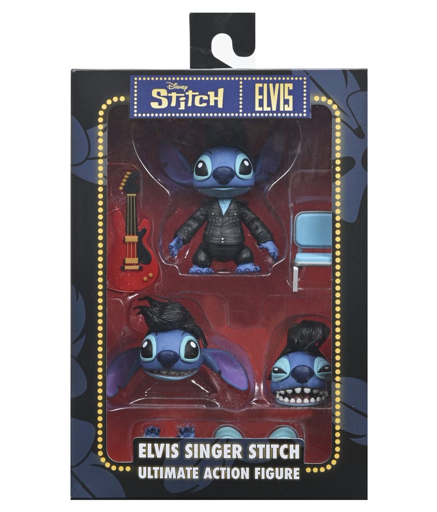 Lilo & Stitch Actionfigur Ultimate Singer Elvis Stitch 7 cm