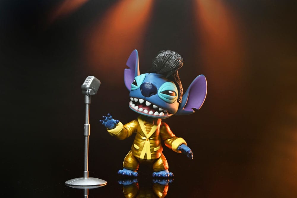 Lilo & Stitch Actionfigur Ultimate Gold Suit Elvis Stitch 18 cm