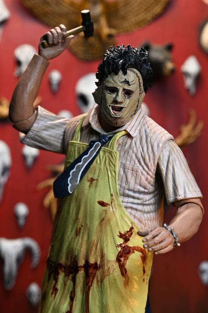 Texas Chainsaw Massacre Clothed Actionfigur Leatherface 50th Anniversary 20 cm