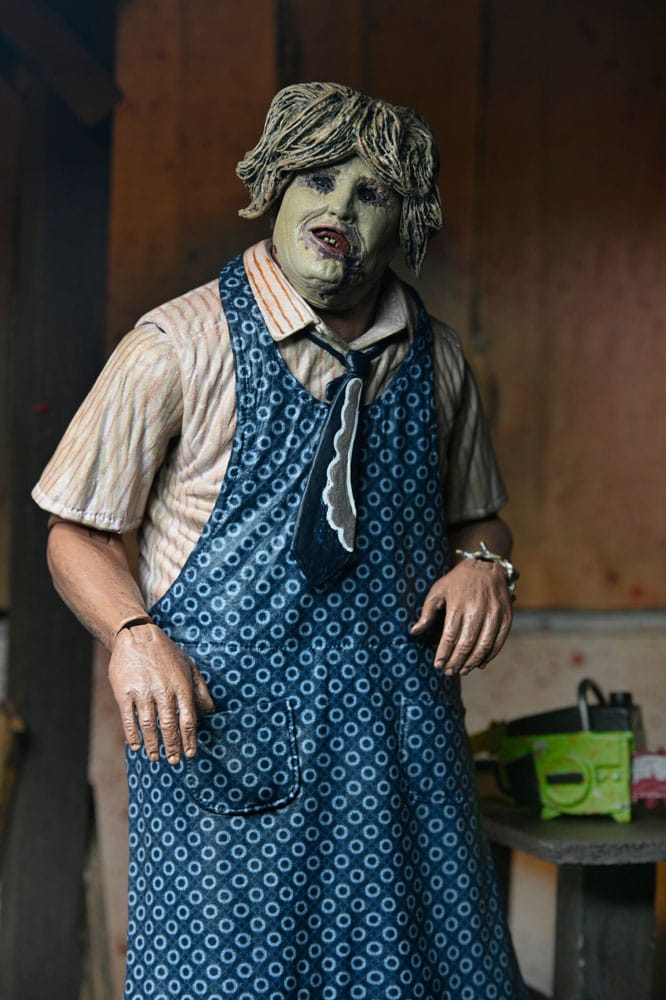 Texas Chainsaw Massacre Clothed Actionfigur Leatherface 50th Anniversary 20 cm