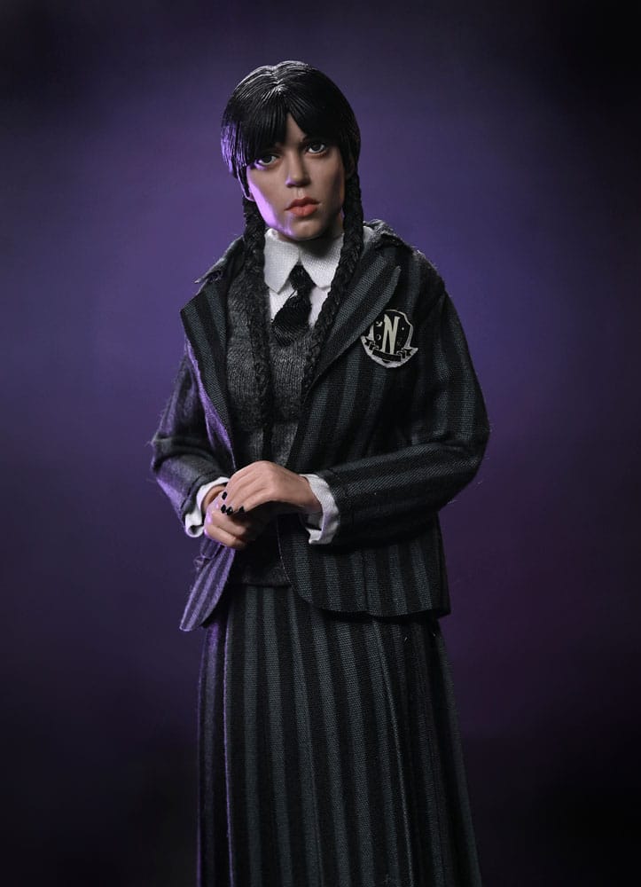 Wednesday Actionfiguren 2er Pack Wednesday Addams (Nevermore Uniform) and Enid 20 cm
