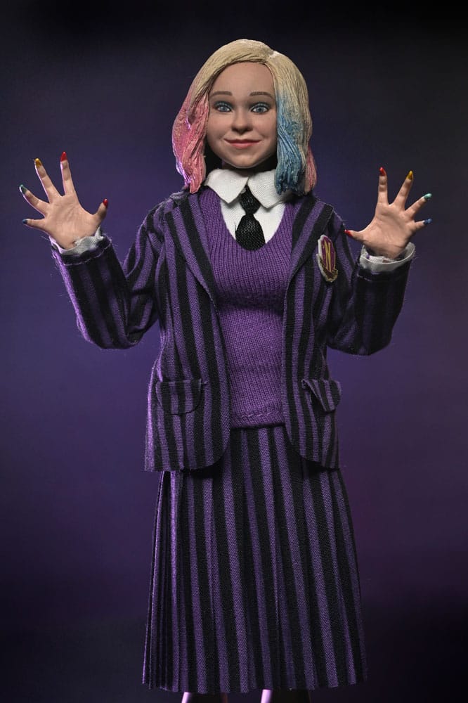 Wednesday Actionfiguren 2er Pack Wednesday Addams (Nevermore Uniform) and Enid 20 cm
