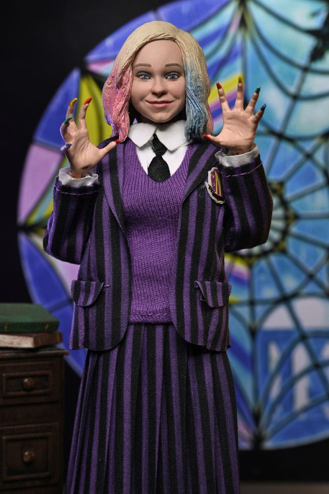 Wednesday Actionfiguren 2er Pack Wednesday Addams (Nevermore Uniform) and Enid 20 cm