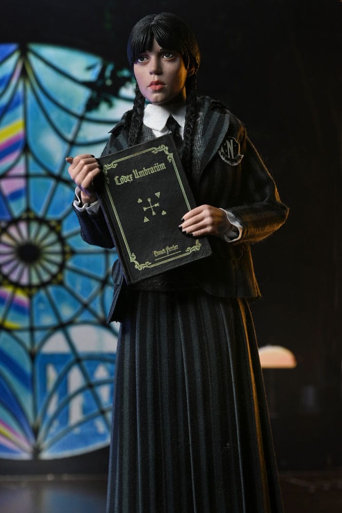 Wednesday Actionfiguren 2er Pack Wednesday Addams (Nevermore Uniform) and Enid 20 cm