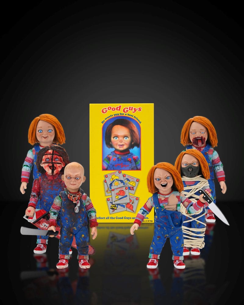 Chucky (TV Series) Actionfiguren Blind Box 1/7 Good Guy Series 1 Sortiment (12)