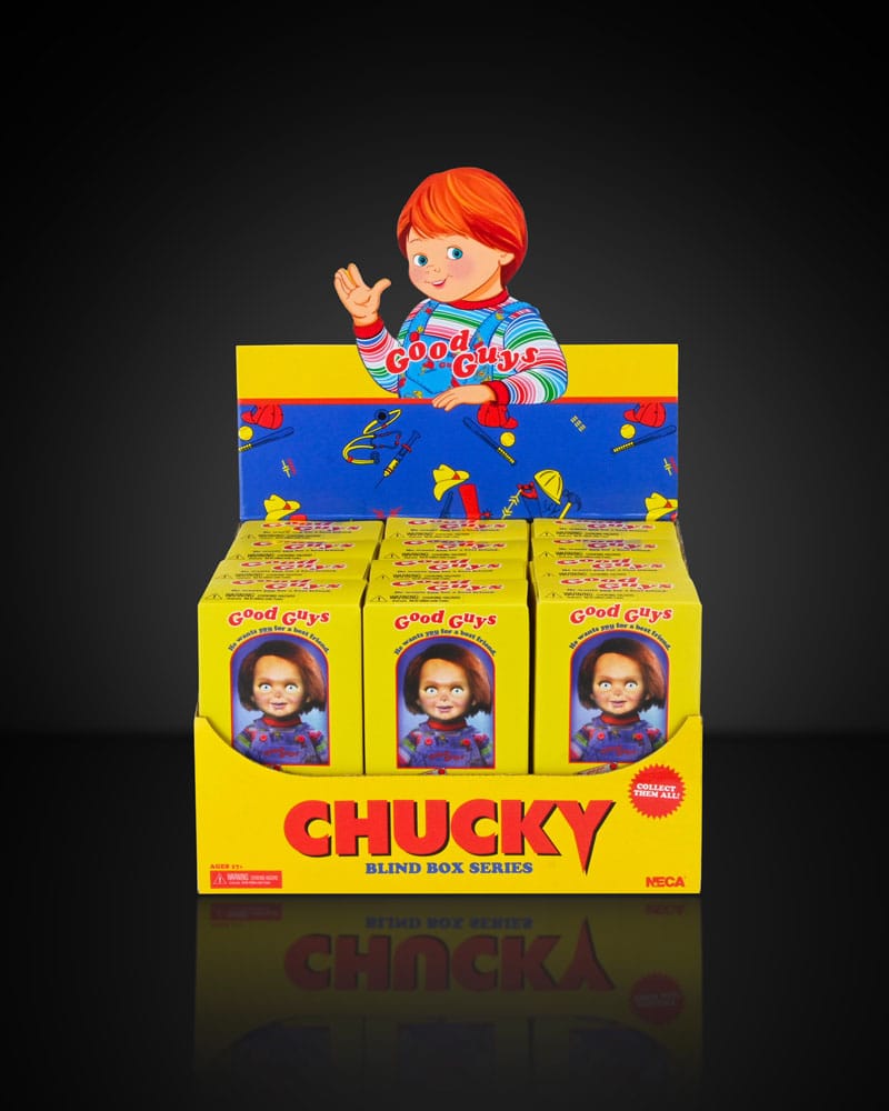 Chucky (TV Series) Actionfiguren Blind Box 1/7 Good Guy Series 1 Sortiment (12)