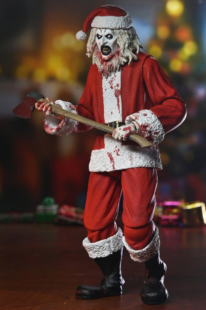 Terrifier 3 Actionfigur Ultimate Santa Suit Art the Clown (Bloody Version) 18 cm