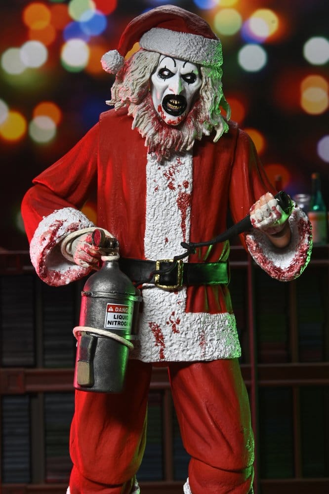 Terrifier 3 Actionfigur Ultimate Santa Suit Art the Clown (Bloody Version) 18 cm