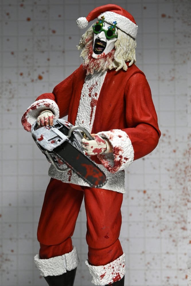 Terrifier 3 Actionfigur Ultimate Santa Suit Art the Clown (Bloody Version) 18 cm