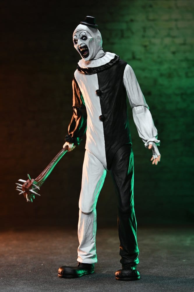 Terrifier 2 2er-Pack Actionfiguren Ultimate Art the Clown & Little Pale Girl 18 cm