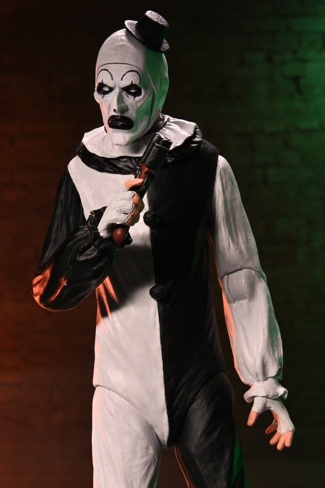 Terrifier 2 2er-Pack Actionfiguren Ultimate Art the Clown & Little Pale Girl 18 cm