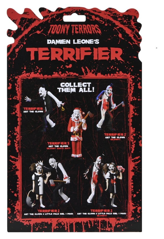 Terrifier 3 Toony Terrors Actionfigur Santa Suit Art the Clown (Bloody Version) 15 cm