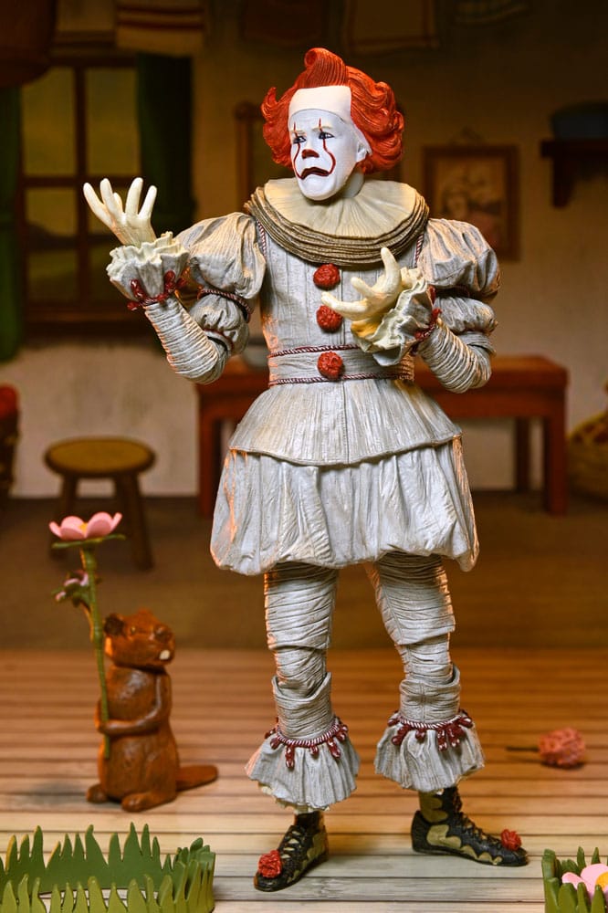 Es: Welcome To Derry Actionfigur Ultimate Bob Gray As Pennywise 18 cm
