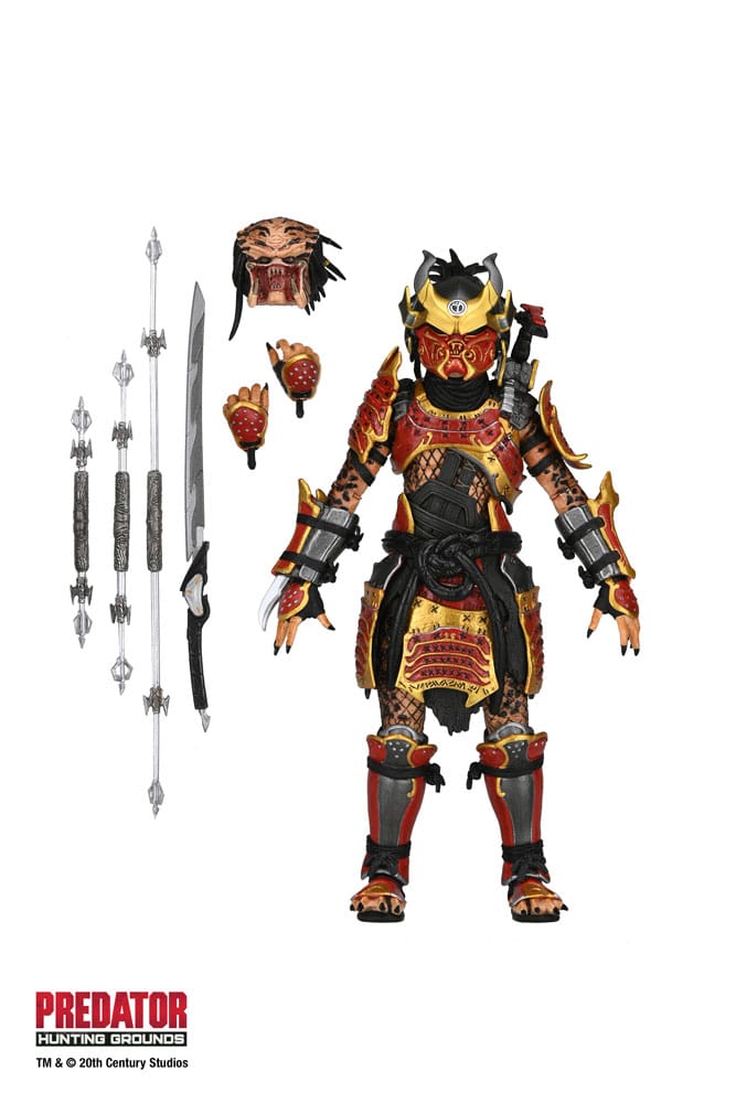 Predator: Hunting Grounds Actionfigur Ultimate Samurai Predator 17 cm