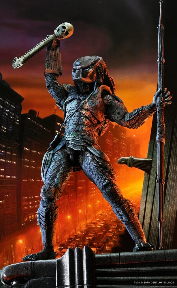 Predator 2 Actionfigur City Hunter Poster Series 18 cm