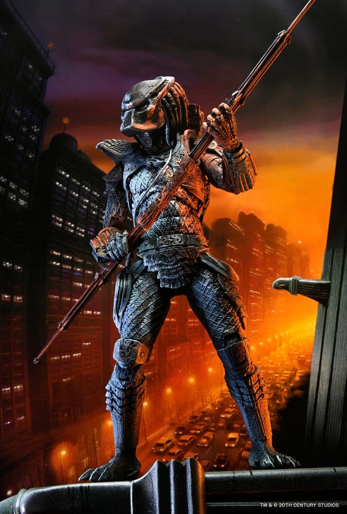 Predator 2 Actionfigur City Hunter Poster Series 18 cm