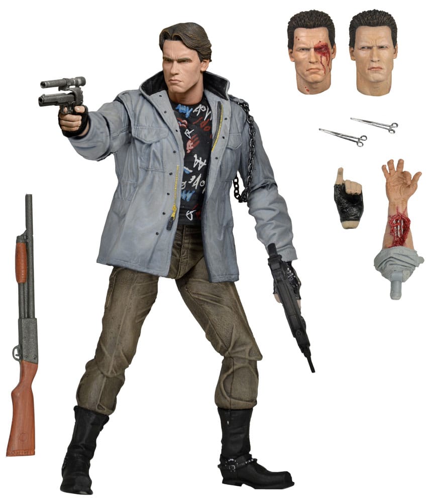 Terminator Actionfigur Ultimate T-800 (Tech Noir) 18 cm