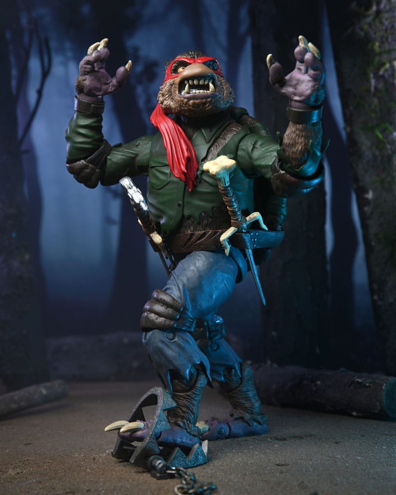 Universal Monsters/Teenage Mutant Ninja Turtles Actionfigur Raphael as the Wolfman 18 cm