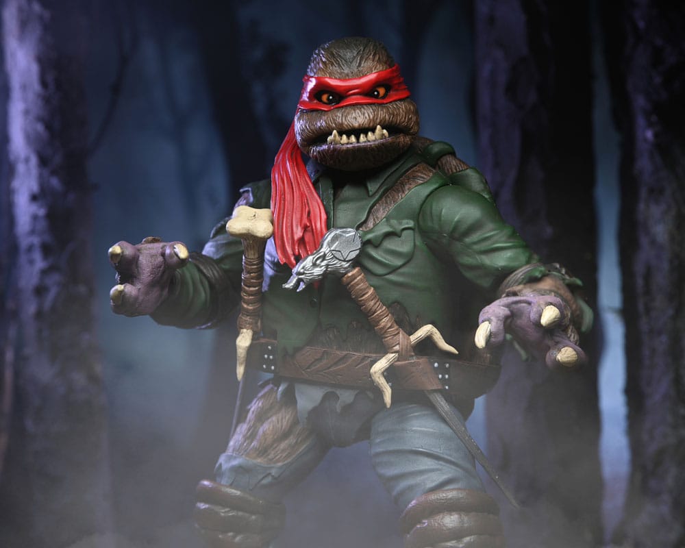 Universal Monsters x Teenage Mutant Ninja Turtles Actionfigur Ultimate Raphael as The Wolfman 18 cm