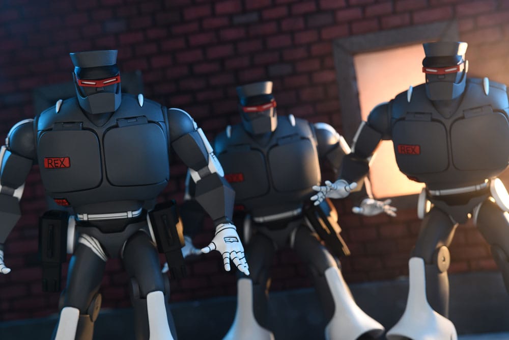 Teenage Mutant Ninja Turtles (Cartoon 1980) Actionfigur Ultimate Evil Rex-1 21 cm