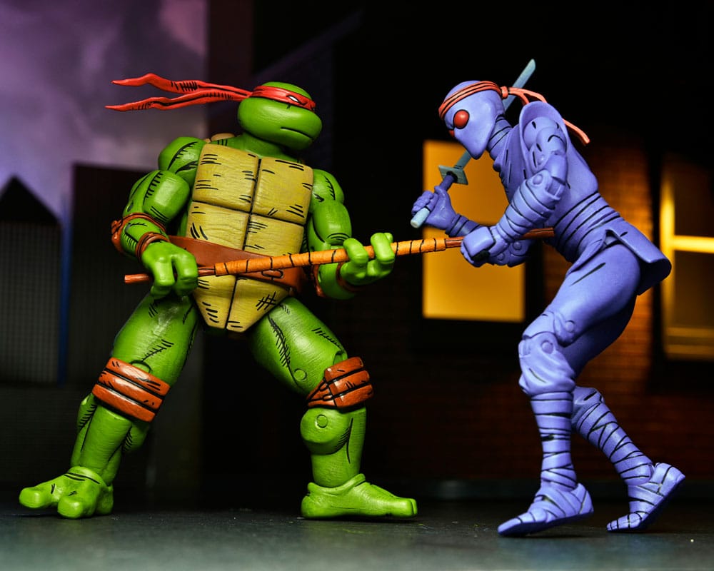 Teenage Mutant Ninja Turtles (Mirage Comics) 4er-Pack Actionfiguren Leonardo, Raphael, Michelangelo, Donatello 18 cm