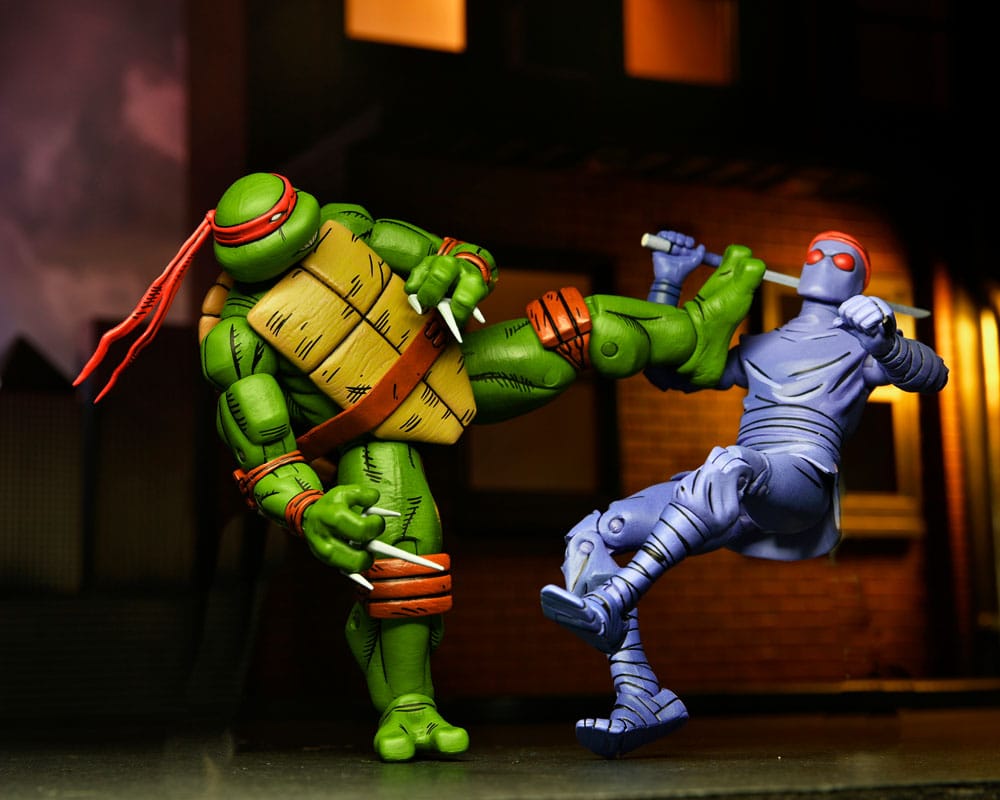 Teenage Mutant Ninja Turtles (Mirage Comics) 4er-Pack Actionfiguren Leonardo, Raphael, Michelangelo, Donatello 18 cm