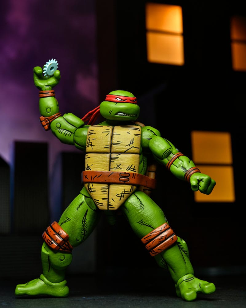 Teenage Mutant Ninja Turtles (Mirage Comics) 4er-Pack Actionfiguren Leonardo, Raphael, Michelangelo, Donatello 18 cm