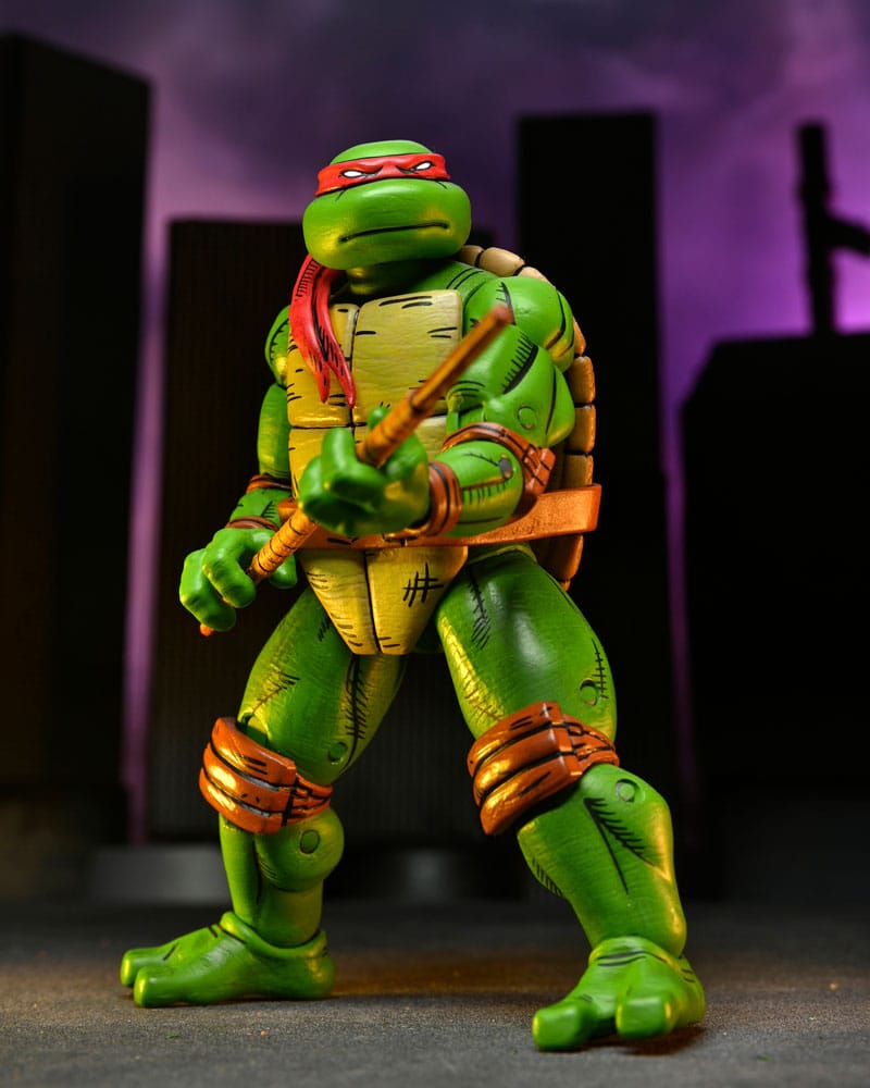 Teenage Mutant Ninja Turtles (Mirage Comics) 4er-Pack Actionfiguren Leonardo, Raphael, Michelangelo, Donatello 18 cm