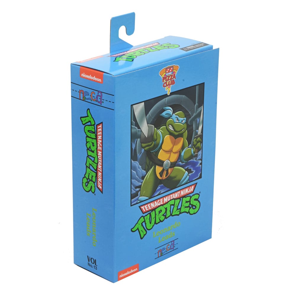 Teenage Mutant Ninja Turtles (1987 Cartoon) Actionfigur Ultimate Leonardo (VHS) 18 cm