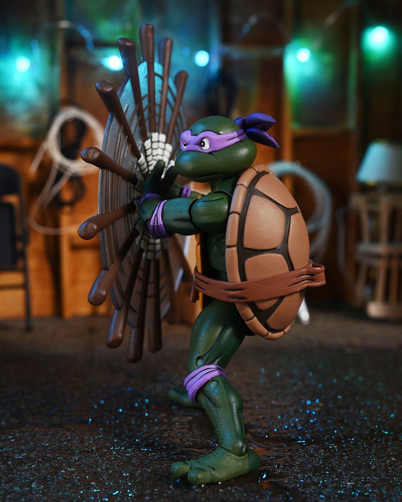 Teenage Mutant Ninja Turtles (1987 Cartoon) Actionfigur Ultimate Donatello (VHS) 18 cm