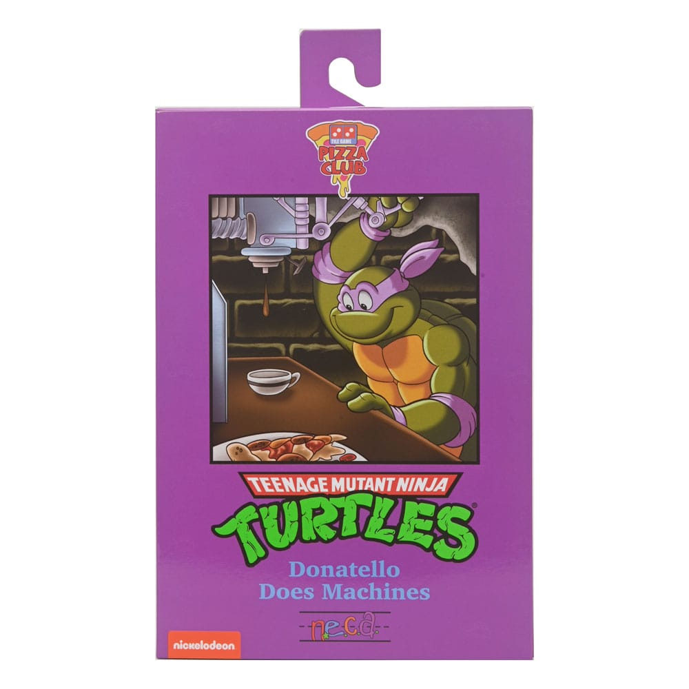 Teenage Mutant Ninja Turtles (1987 Cartoon) Actionfigur Ultimate Donatello (VHS) 18 cm