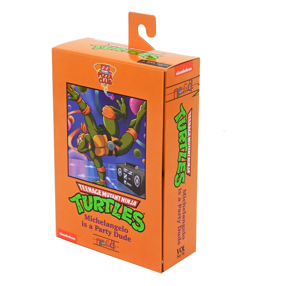 Teenage Mutant Ninja Turtles (1987 Cartoon) Actionfigur Ultimate Michelangelo (VHS) 18 cm