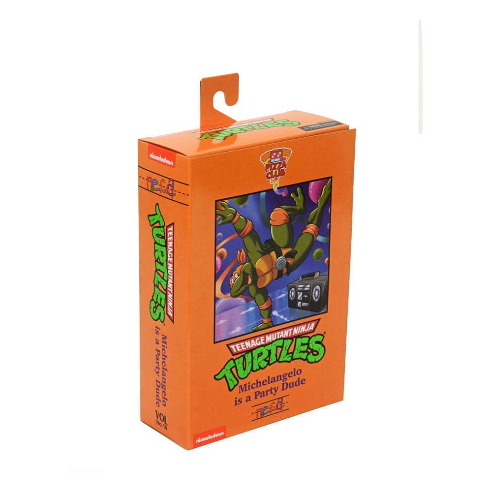 Teenage Mutant Ninja Turtles (1987 Cartoon) Actionfigur Ultimate Michelangelo (VHS) 18 cm