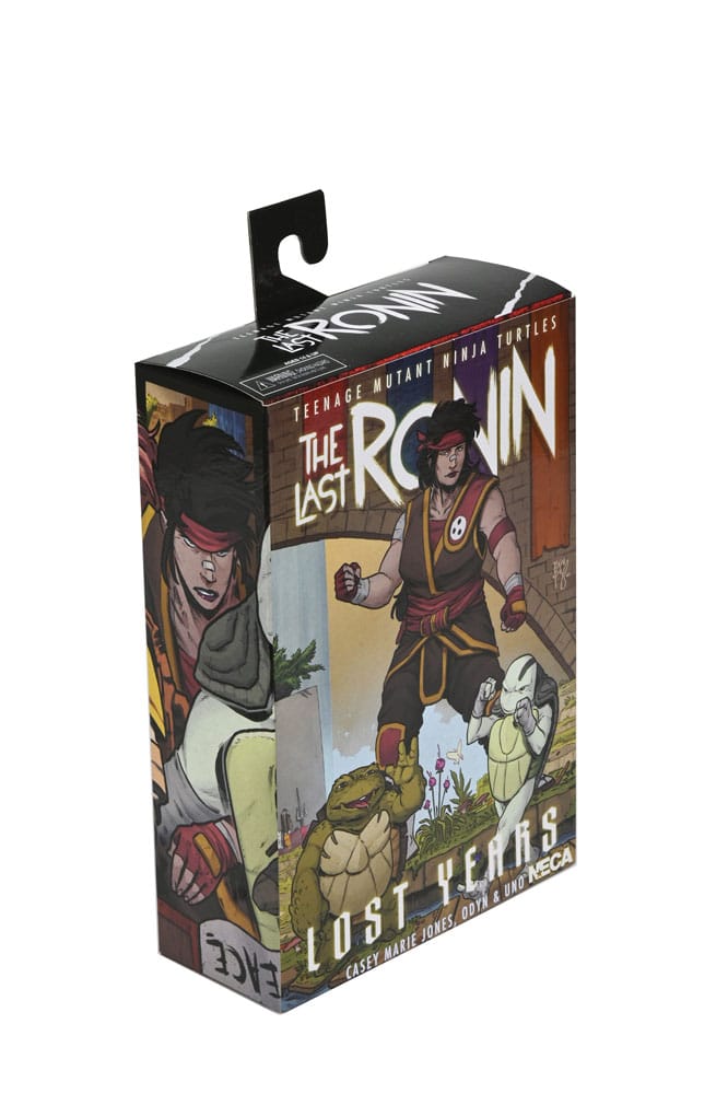 Teenage Mutant Ninja Turtles: The Last Ronin Actionfigur Ultimate Casey Marie with Baby Odyn & Uno 17 cm