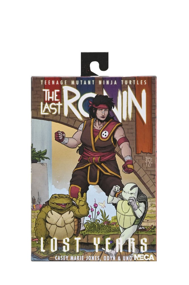 Teenage Mutant Ninja Turtles: The Last Ronin Actionfigur Ultimate Casey Marie with Baby Odyn & Uno 17 cm