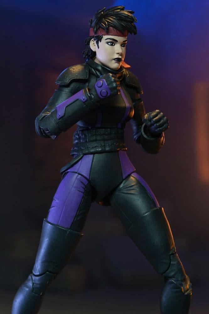 Teenage Mutant Ninja Turtles (The Last Ronin The Lost Years) Actionfigur Casey Marie with Last Ronin Motorcycle 18 cm