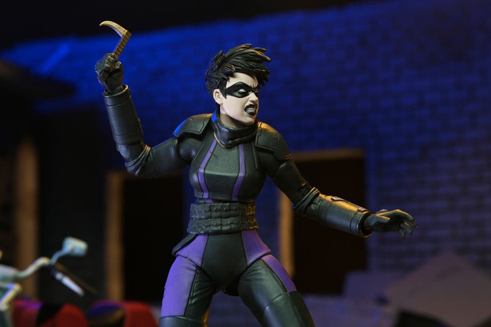 Teenage Mutant Ninja Turtles (The Last Ronin The Lost Years) Actionfigur Casey Marie with Last Ronin Motorcycle 18 cm