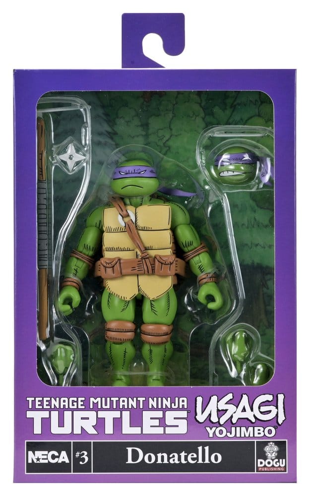 Teenage Mutant Ninja Turtles x Usagi Yojimbo Ultimate Actionfigur Donatello 18 cm