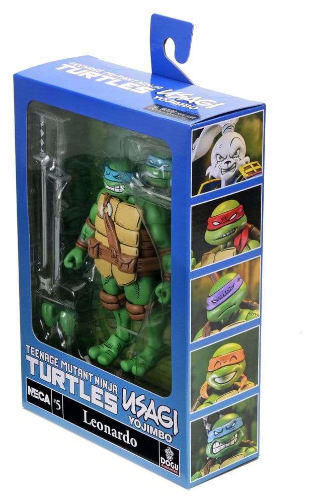Teenage Mutant Ninja Turtles x Usagi Yojimbo Ultimate Actionfigur Leonardo 18 cm