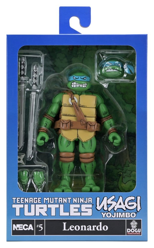 Teenage Mutant Ninja Turtles x Usagi Yojimbo Ultimate Actionfigur Leonardo 18 cm