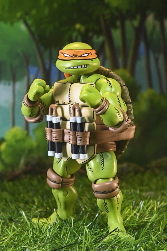 Teenage Mutant Ninja Turtles x Usagi Yojimbo Ultimate Actionfigur Michelangelo 18 cm