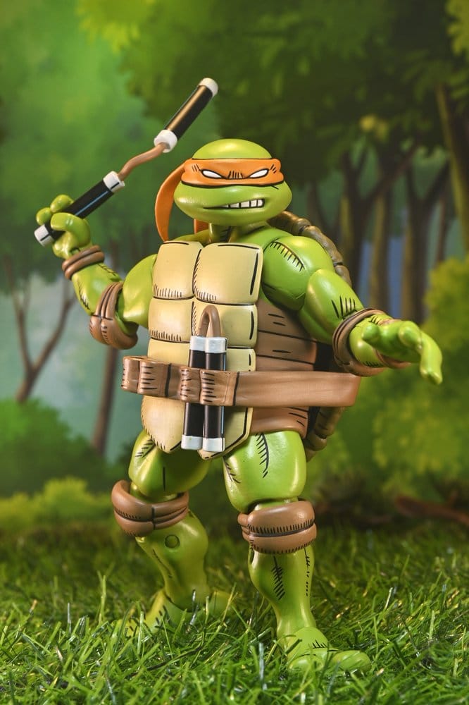 Teenage Mutant Ninja Turtles x Usagi Yojimbo Ultimate Actionfigur Michelangelo 18 cm