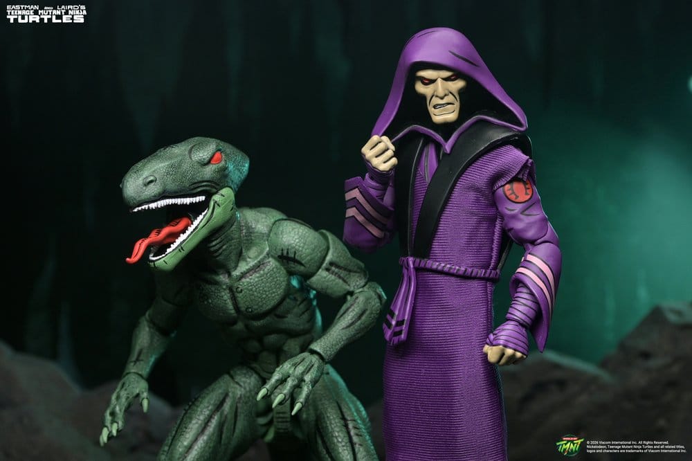 Teenage Mutant Ninja Turtles (Mirage Comics) Actionfiguren 2er-Pack Daimyo Orkai & Raptor 18 cm