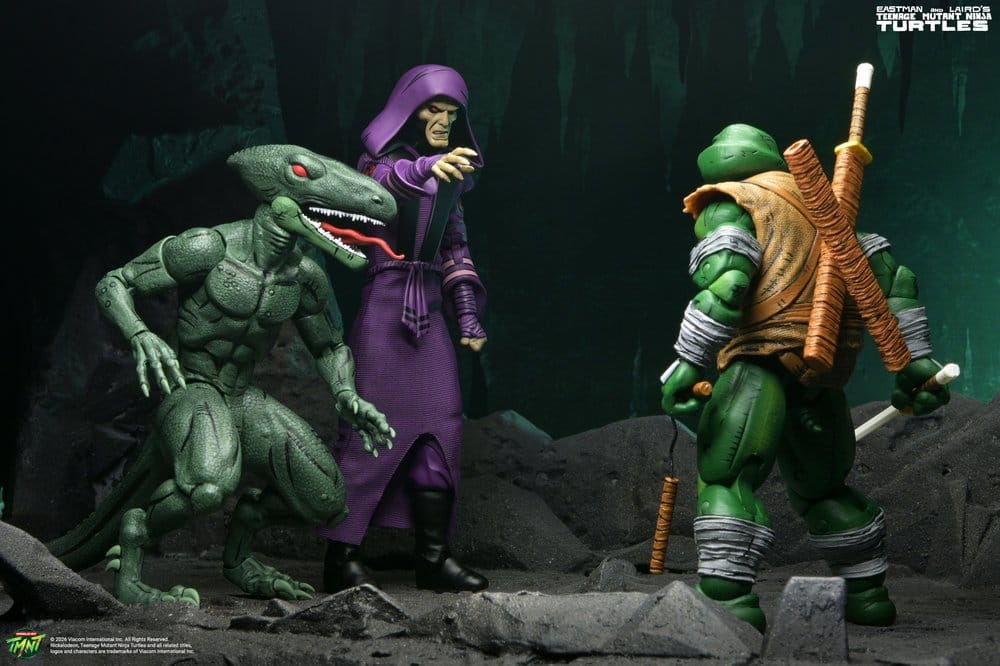 Teenage Mutant Ninja Turtles (Mirage Comics) Actionfiguren 2er-Pack Daimyo Orkai & Raptor 18 cm