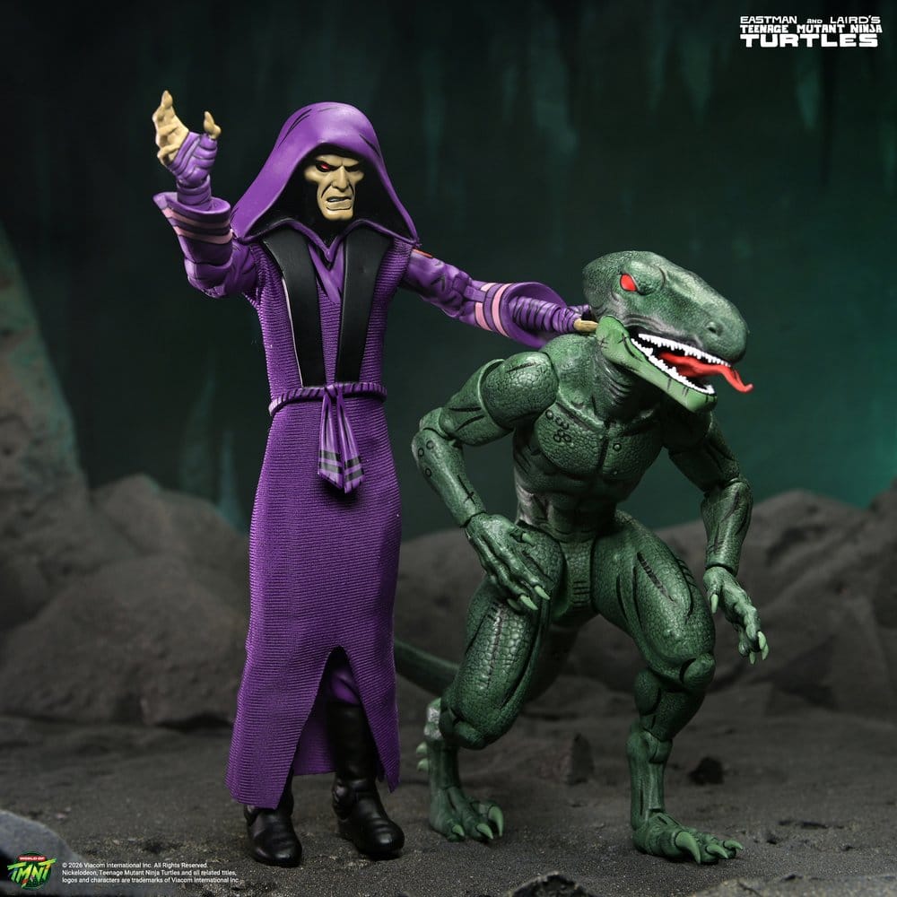 Teenage Mutant Ninja Turtles (Mirage Comics) Actionfiguren 2er-Pack Daimyo Orkai & Raptor 18 cm